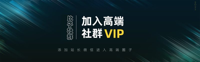 高端 VIP社群-比子云创